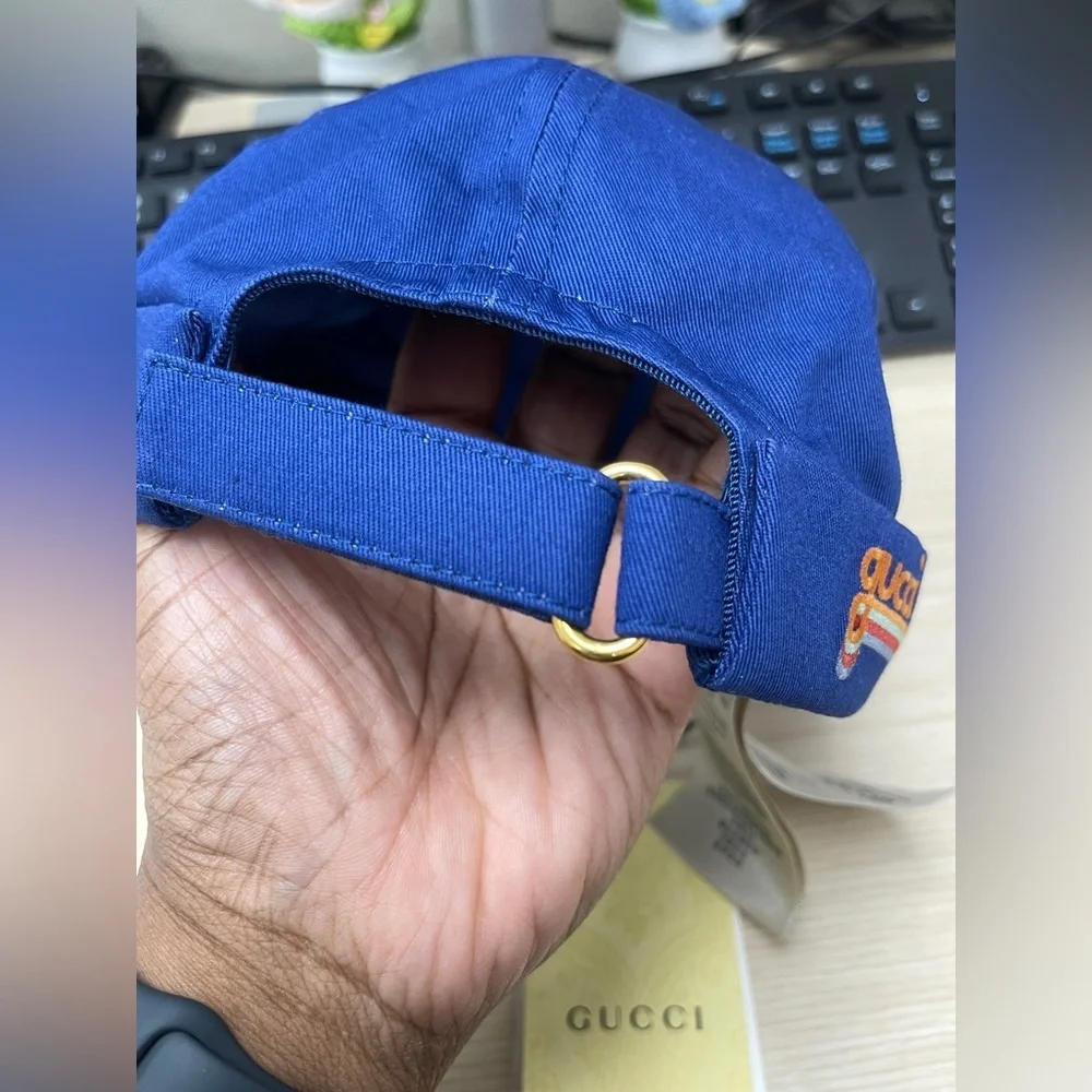 Gucci Retro Brimless fitted Cap 🧢 NWT & COA RARE